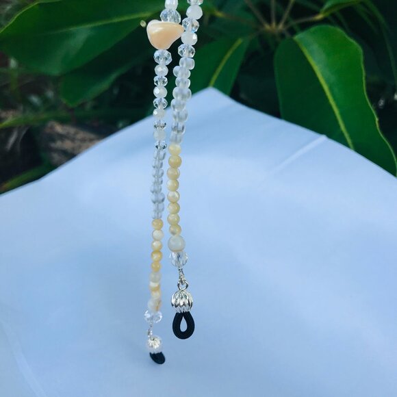 Oshanla Orisha Santeria Eyeglasses Holder Sosten de Lentes Obatala Orisha colors - Picture 3 of 10